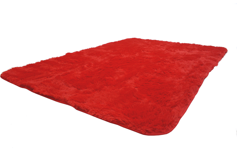 Tapete Para Sala Felpudo 2,00 x 2,40 mt Vermelho Life Tex II