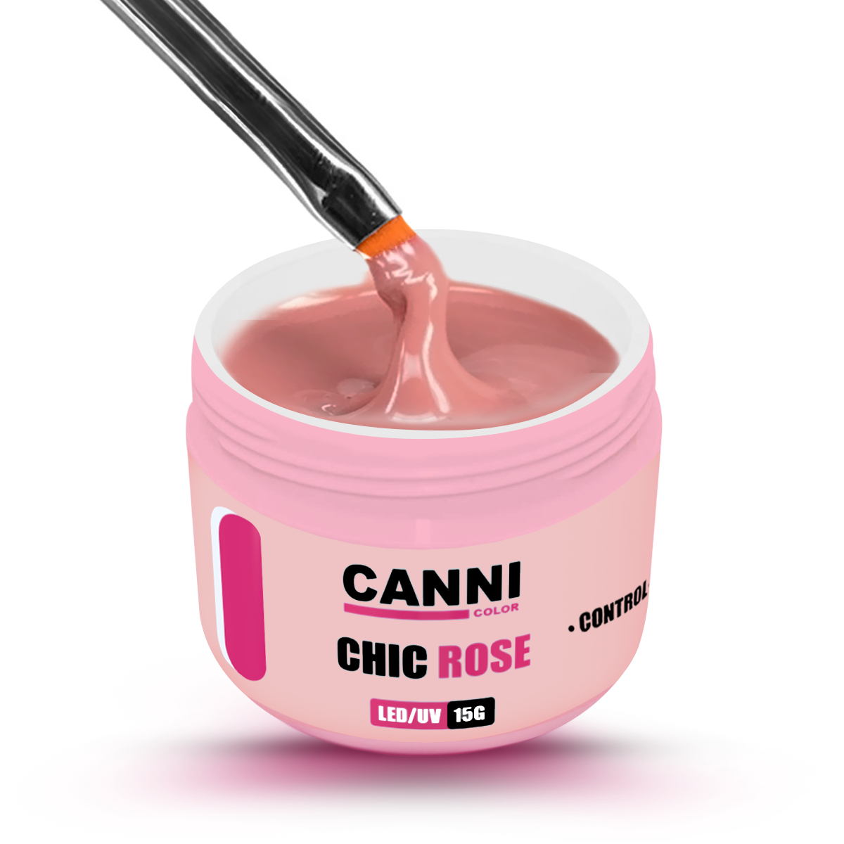 Gel Canni Color Chic Rose Control 15g - @bellario_RJ