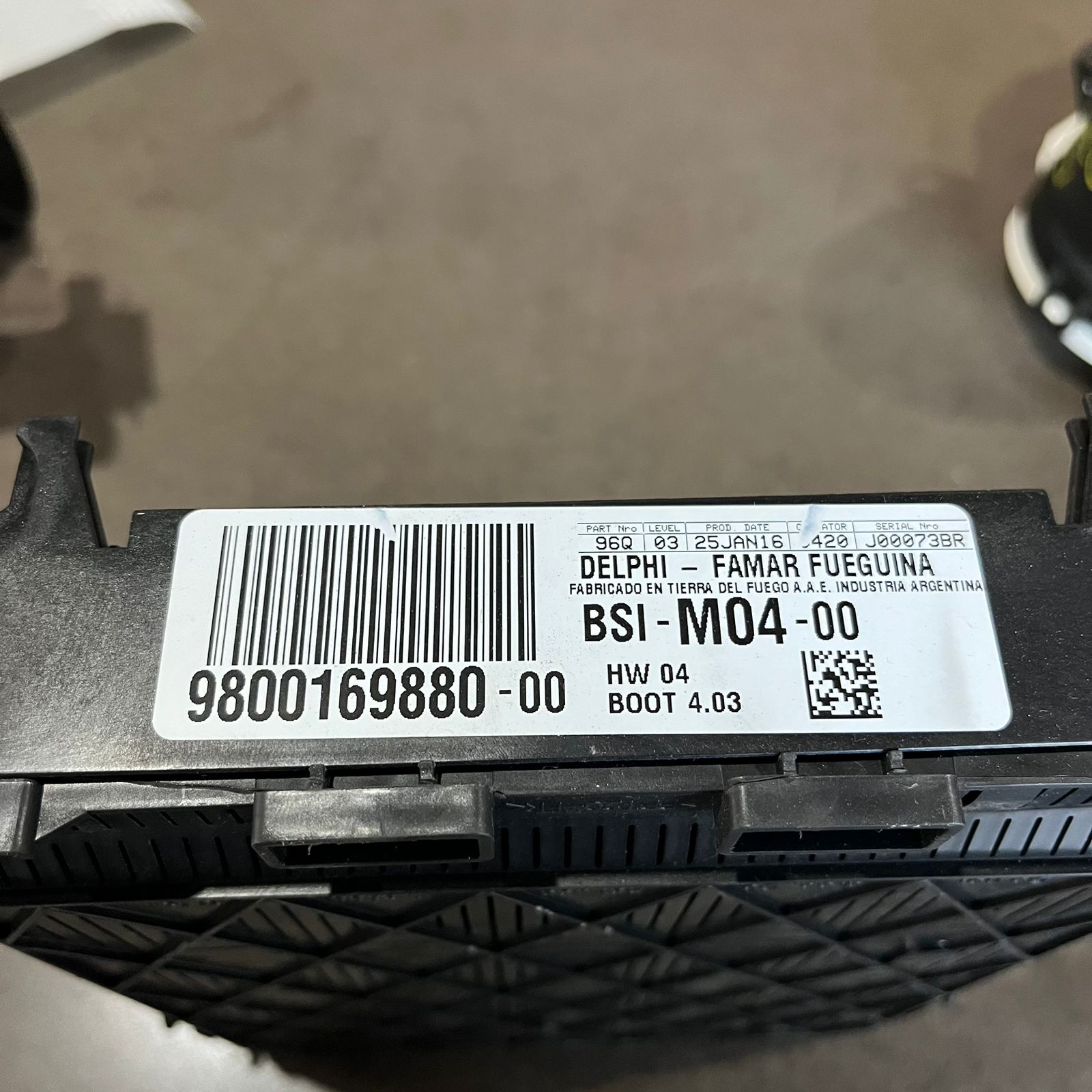 KIT CODE MÓDULO CITROEN C3 TENDANCE 1.5 8V 2016 MANUAL - CDV