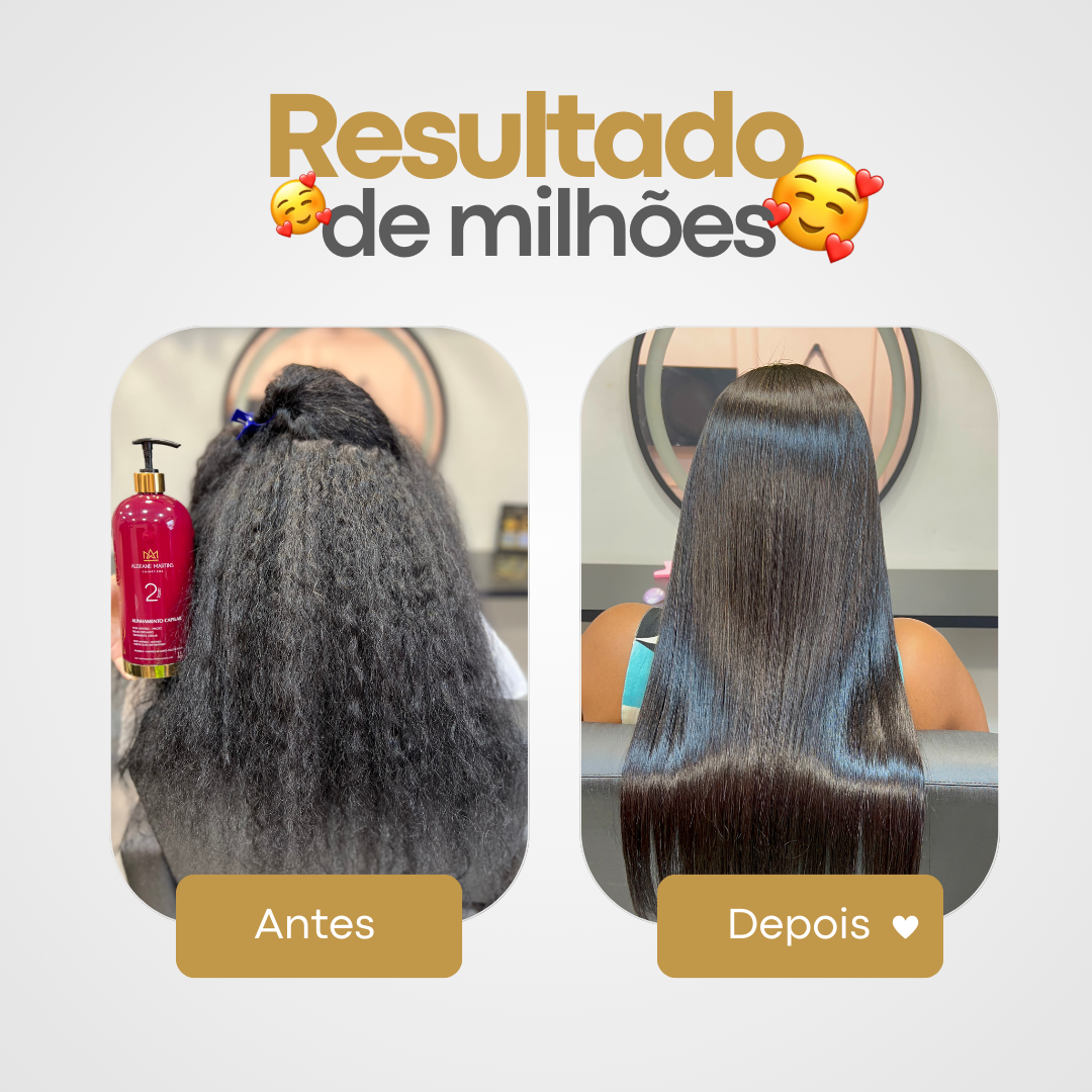 Alinhamento Capilar 1L - Liso de Milhões | AM Professional - AM ...