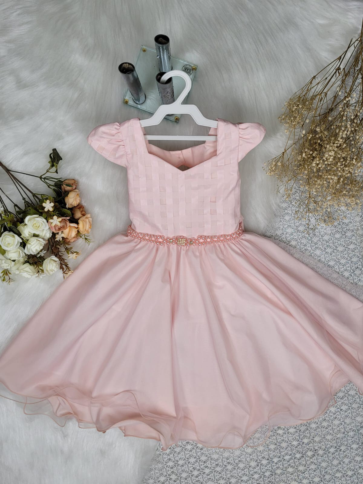 Vestido Festa Juvenil Floral BC - Cod: 2783 (4, 8, 10 e 12)