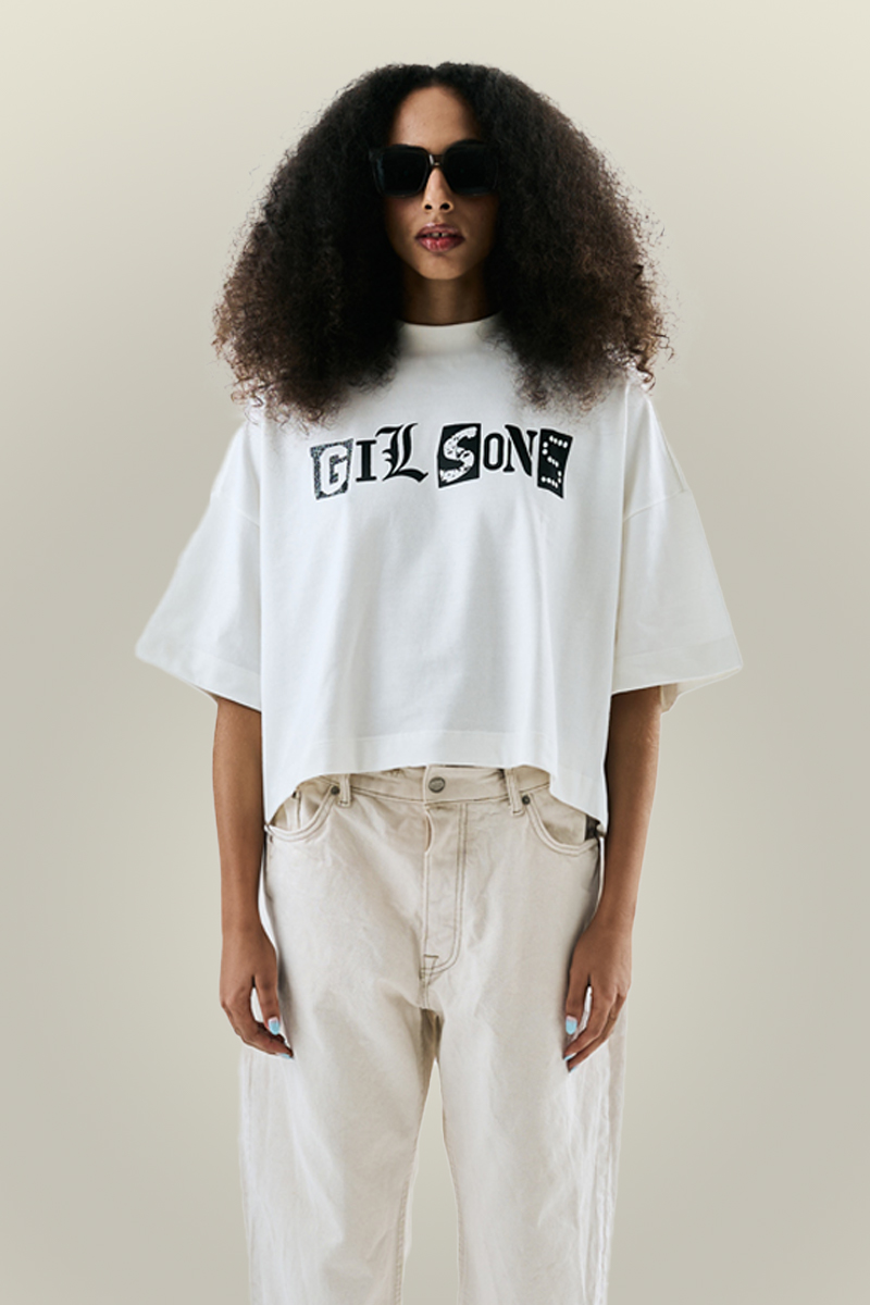 Cropped Colors de Tela com Logomania