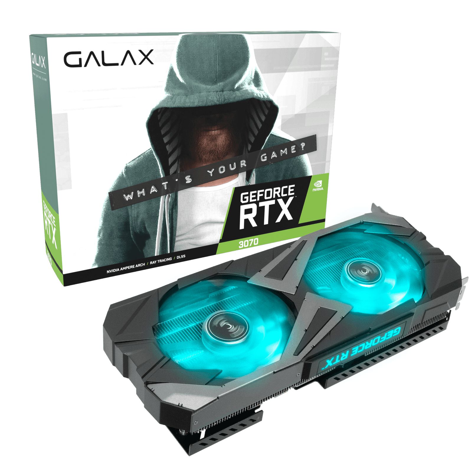 Placa de Vídeo Galax NVIDIA GeForce RTX 4060 1-Click OC 2X 8GB GDDR6 DLSS  Ray Tracing 46NSL8MD8LOC