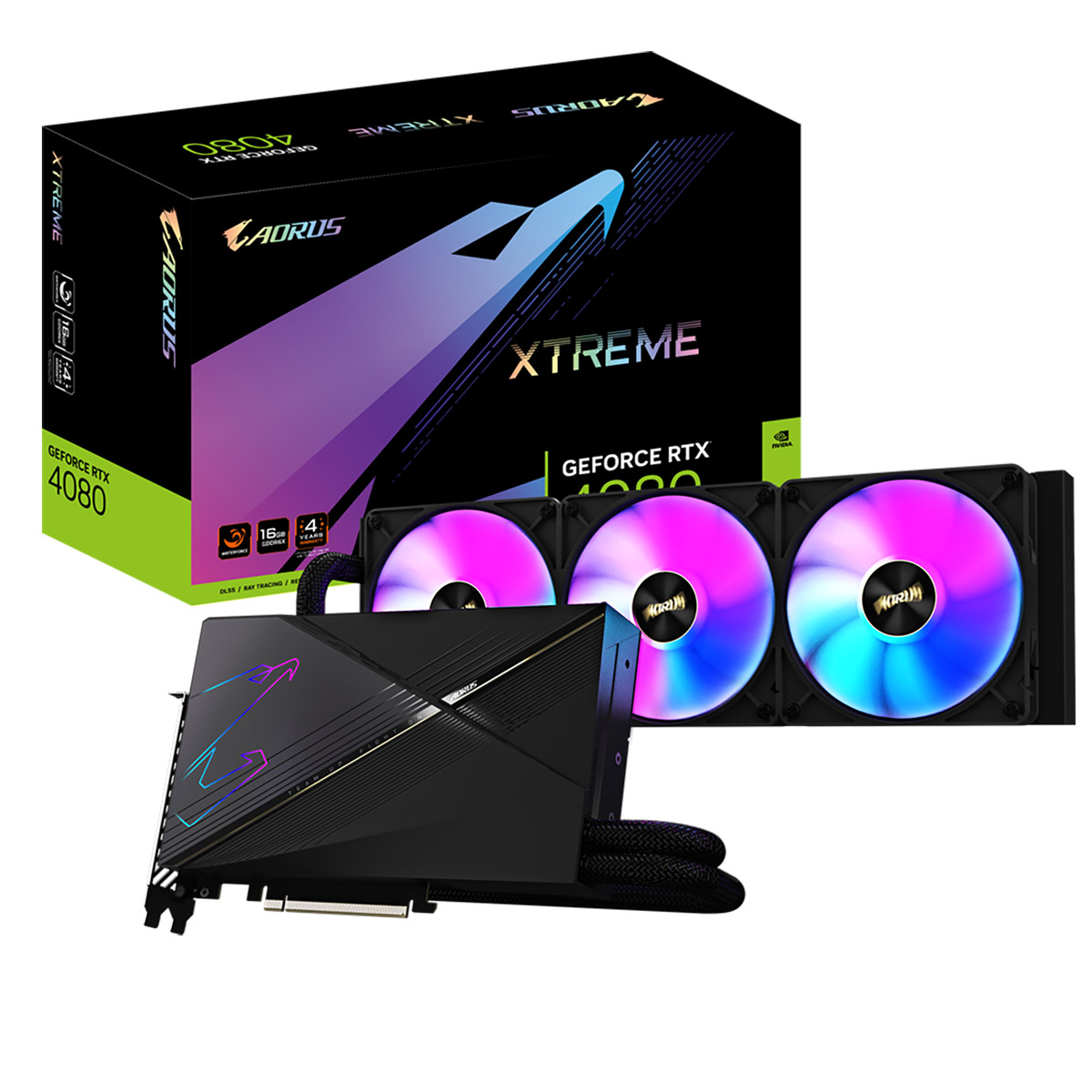 RTX 4080-16GB AMP EXTREME AIRO Jogo Placas De Placa Gráfica, Placa De  Vídeo, Geforce Computador