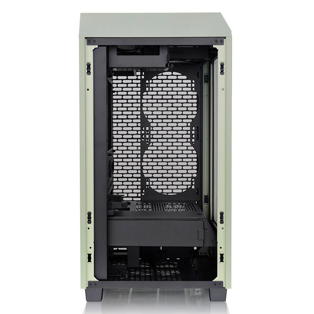 Thermaltake The Tower 200 Matcha Green detalhe do gabinete