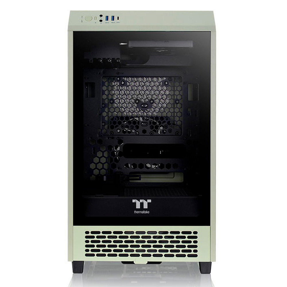 Thermaltake The Tower 200 Matcha Green em perspectiva