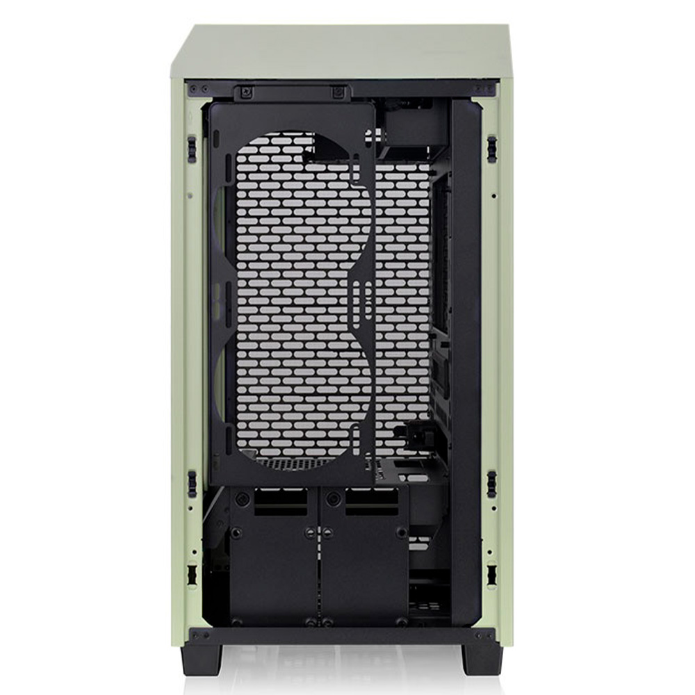 Thermaltake The Tower 200 Matcha Green detalhe lateral