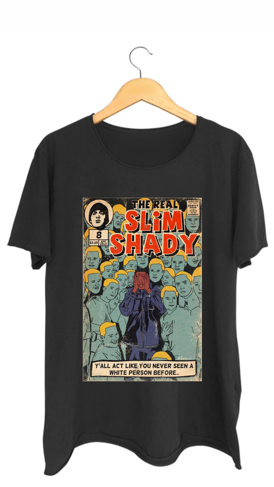 Camiseta slim shady hotsell