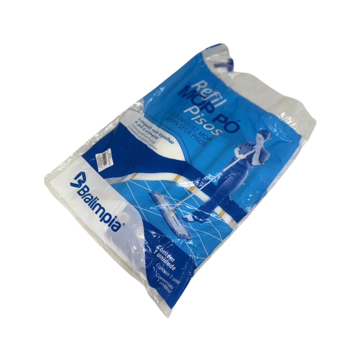 REFIL MOP PLANO POLIESTER BRALIMPIA 40 CM RMP40P REPOSIÇÃO - Enova ...