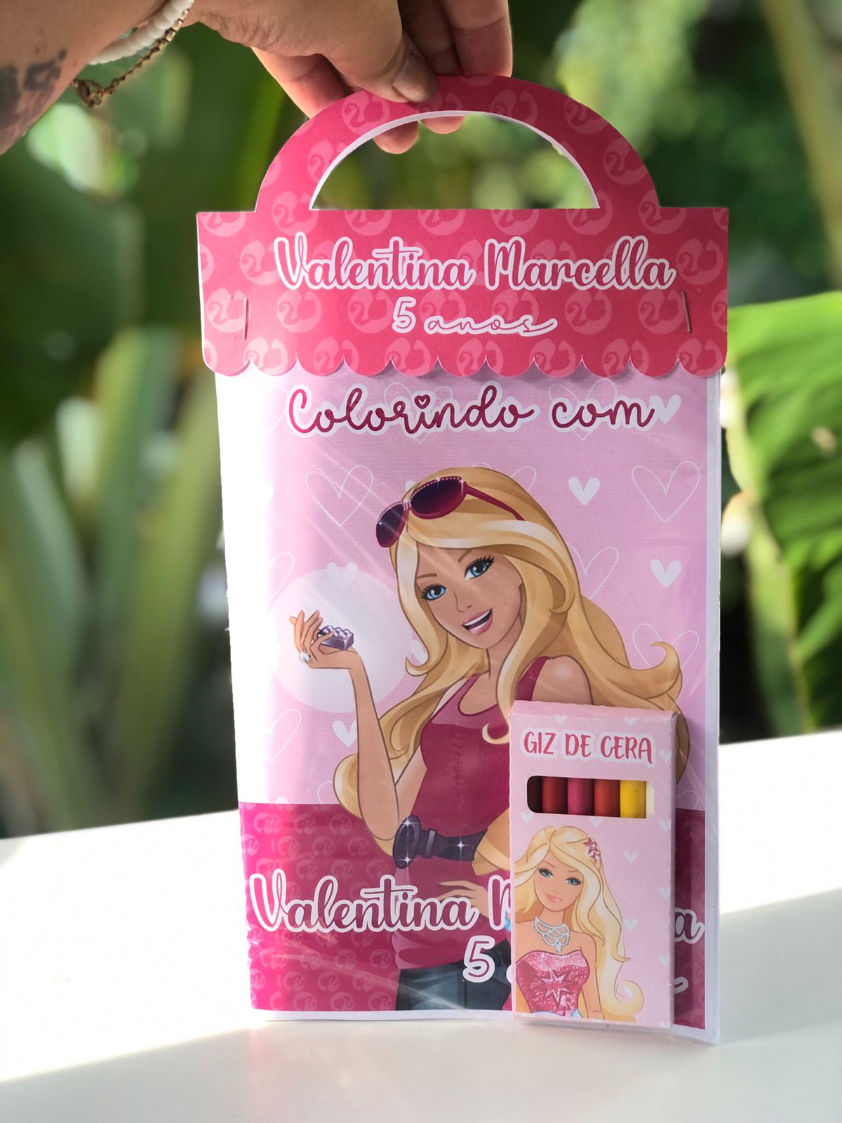 Kit de colorir Barbie  Elo7 Produtos Especiais