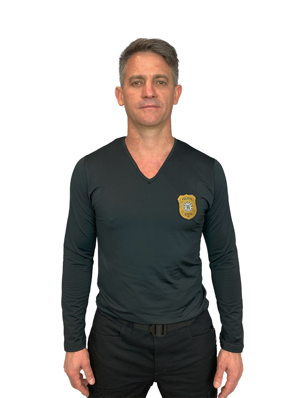 Camiseta Térmica Manga Longa Policia Civil - Artigos Militares, Fardas,  Uniformes Militares, Fardas Militares