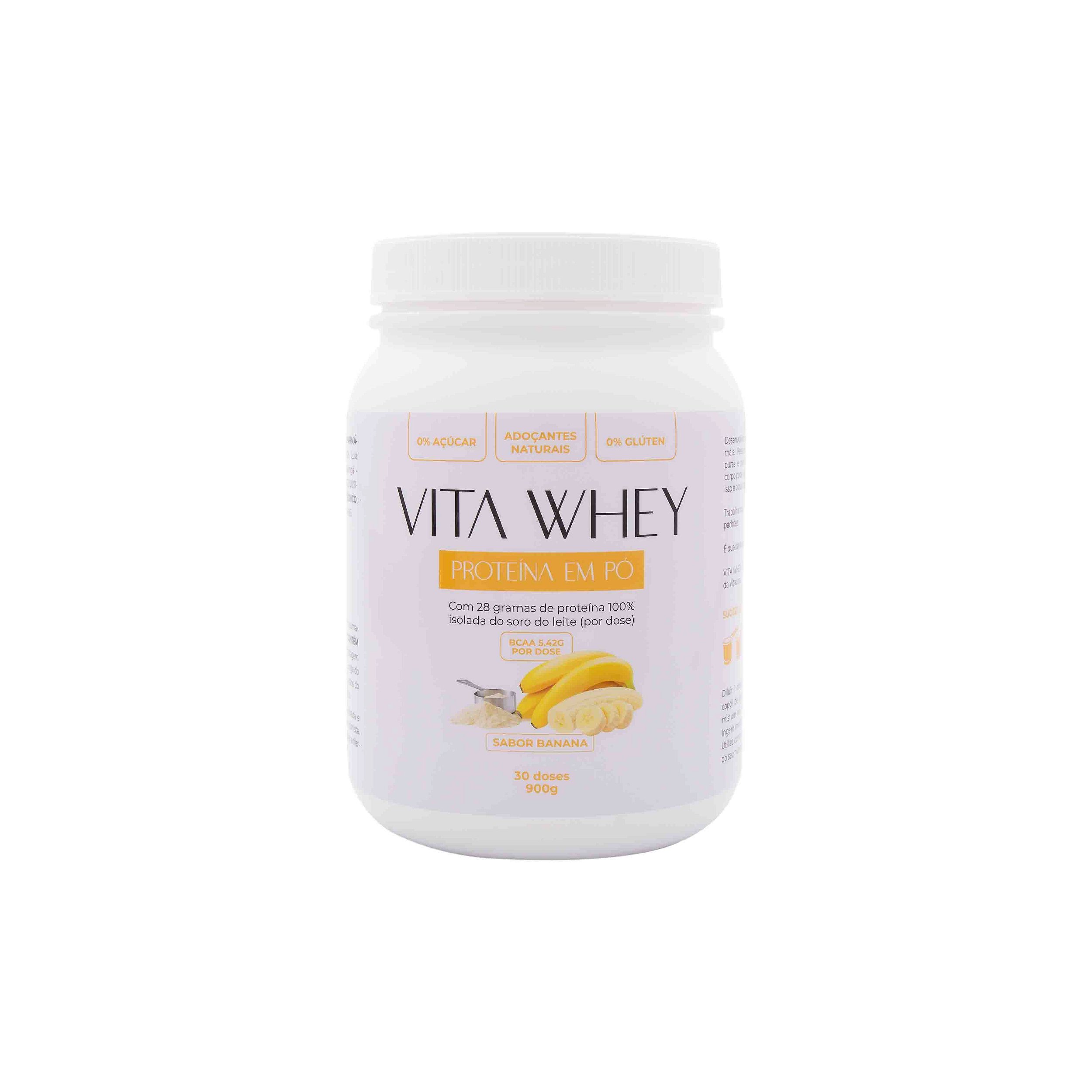 VITA WHEY BANANA - Vitacora Farmácia de Manipulação