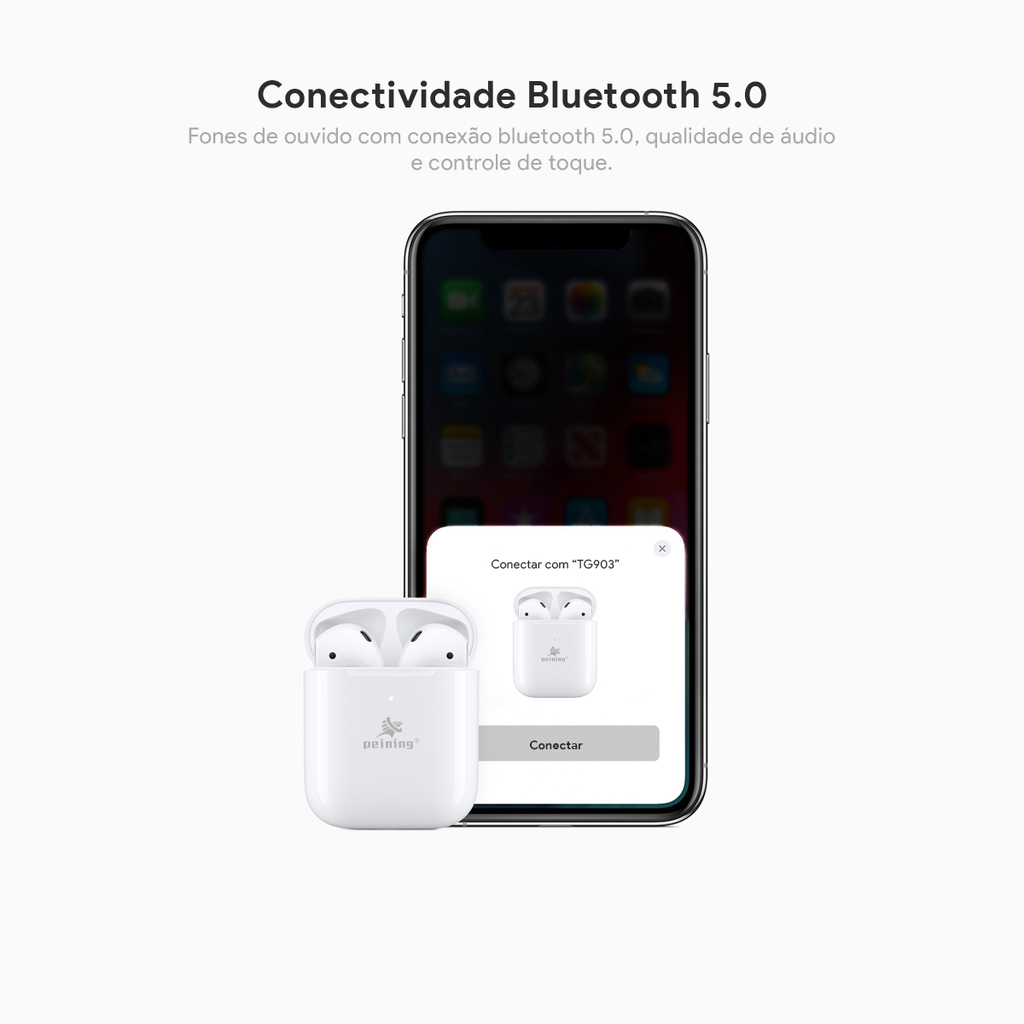 Fone de Ouvido com Microfone Entrada Tipo-C com redução de Ruido Alta Fidelidade de Som