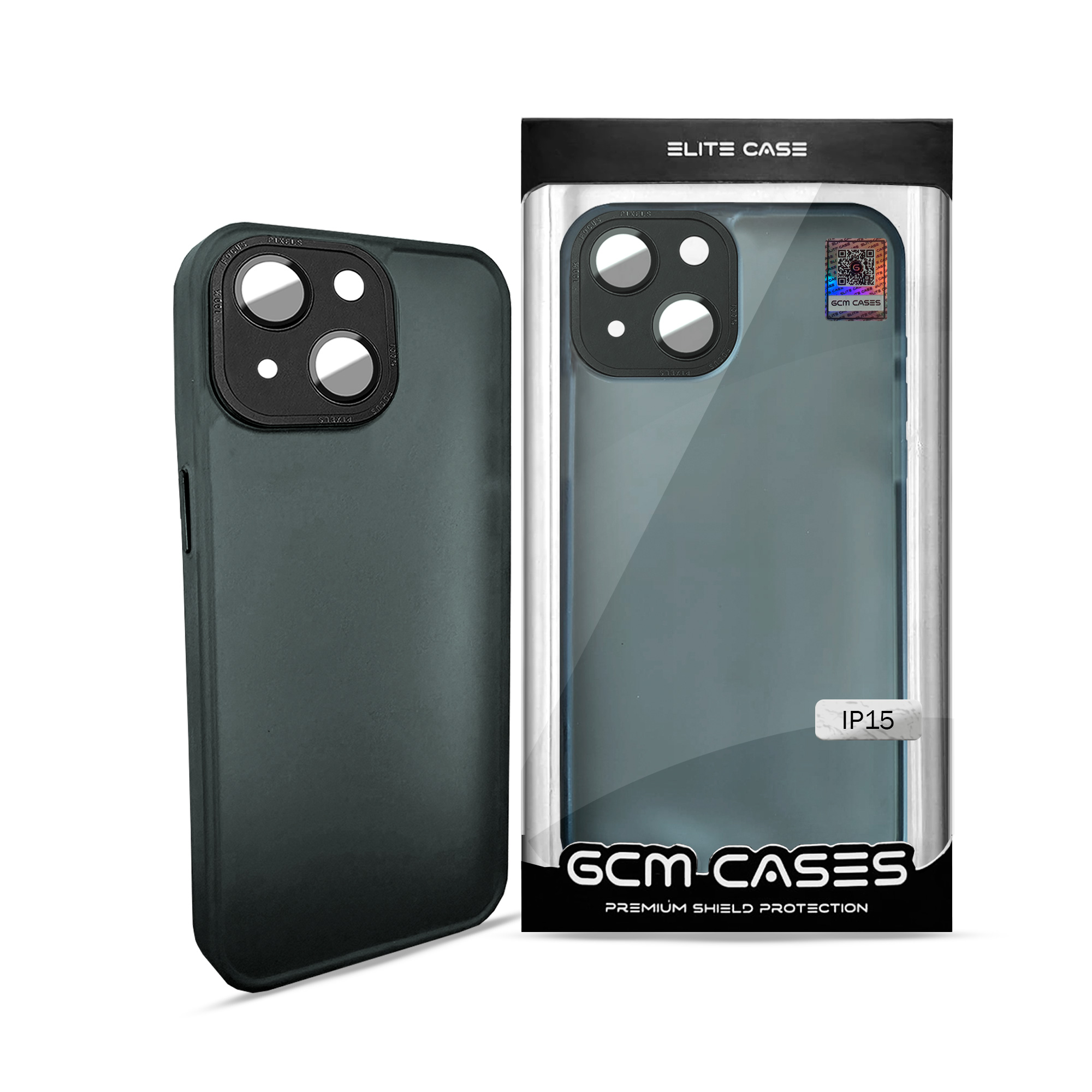 Capinha iPhone 15 Translucida Fosca com Proteção de Câmera Focus