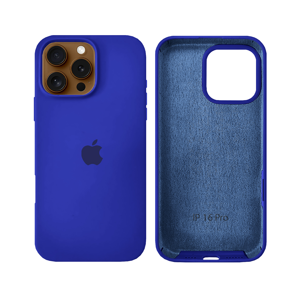 Capinha iPhone 16 Pro em Silicone Aveludado Diversas Cores - GCM