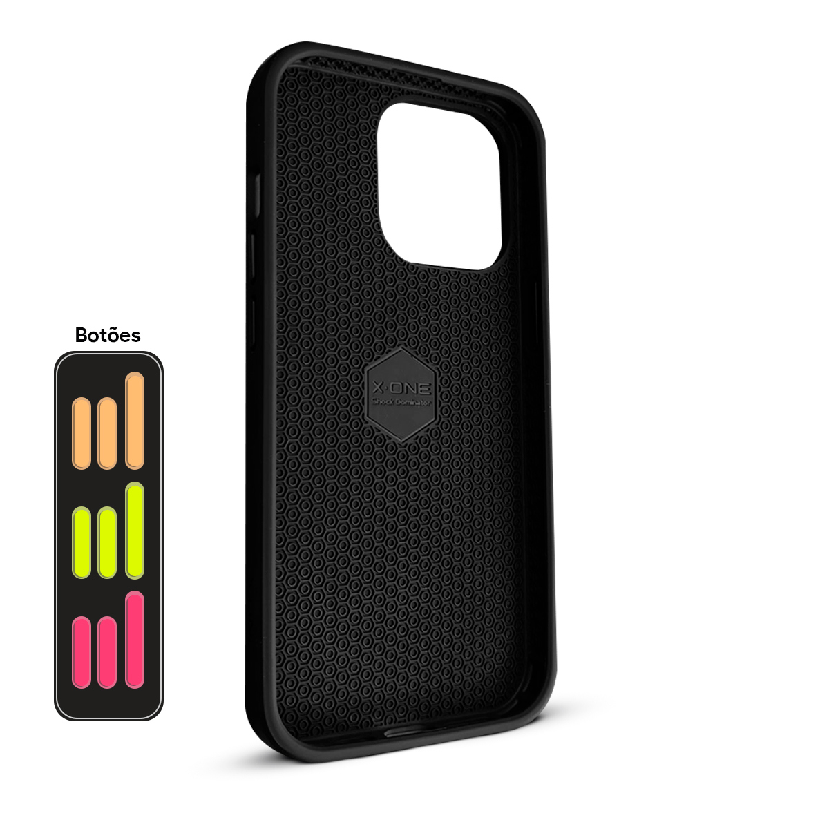 Capinha Shock Dominator X-One compatível com iPhone 13 Pro - GCM
