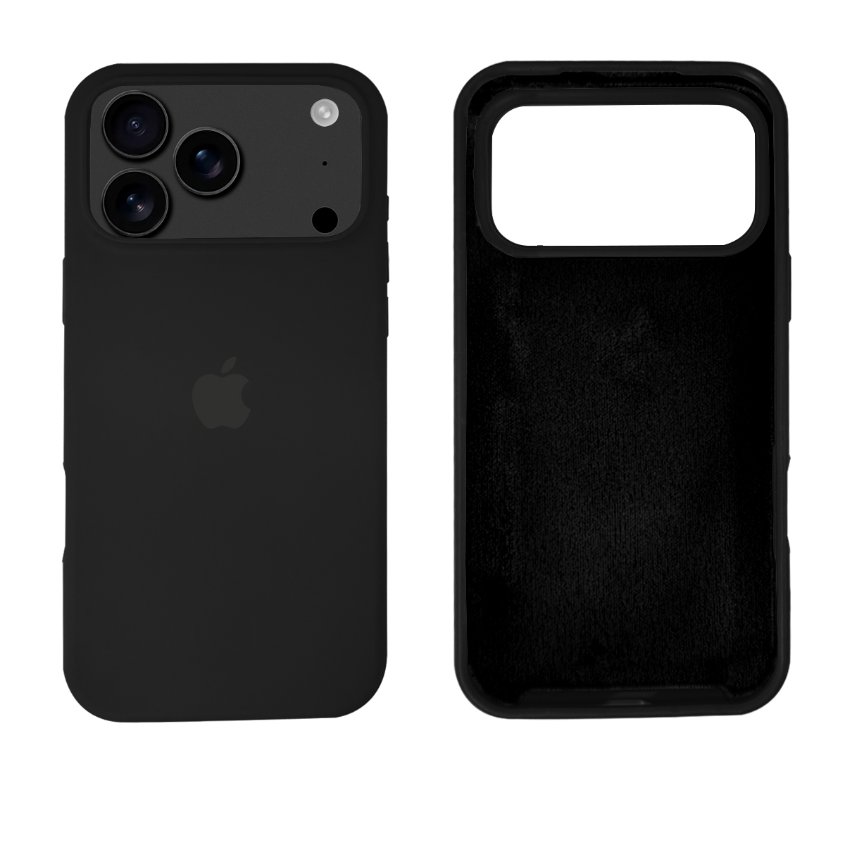 Capinha iPhone 17 Pro Max em Silicone Aveludado Diversas Cores