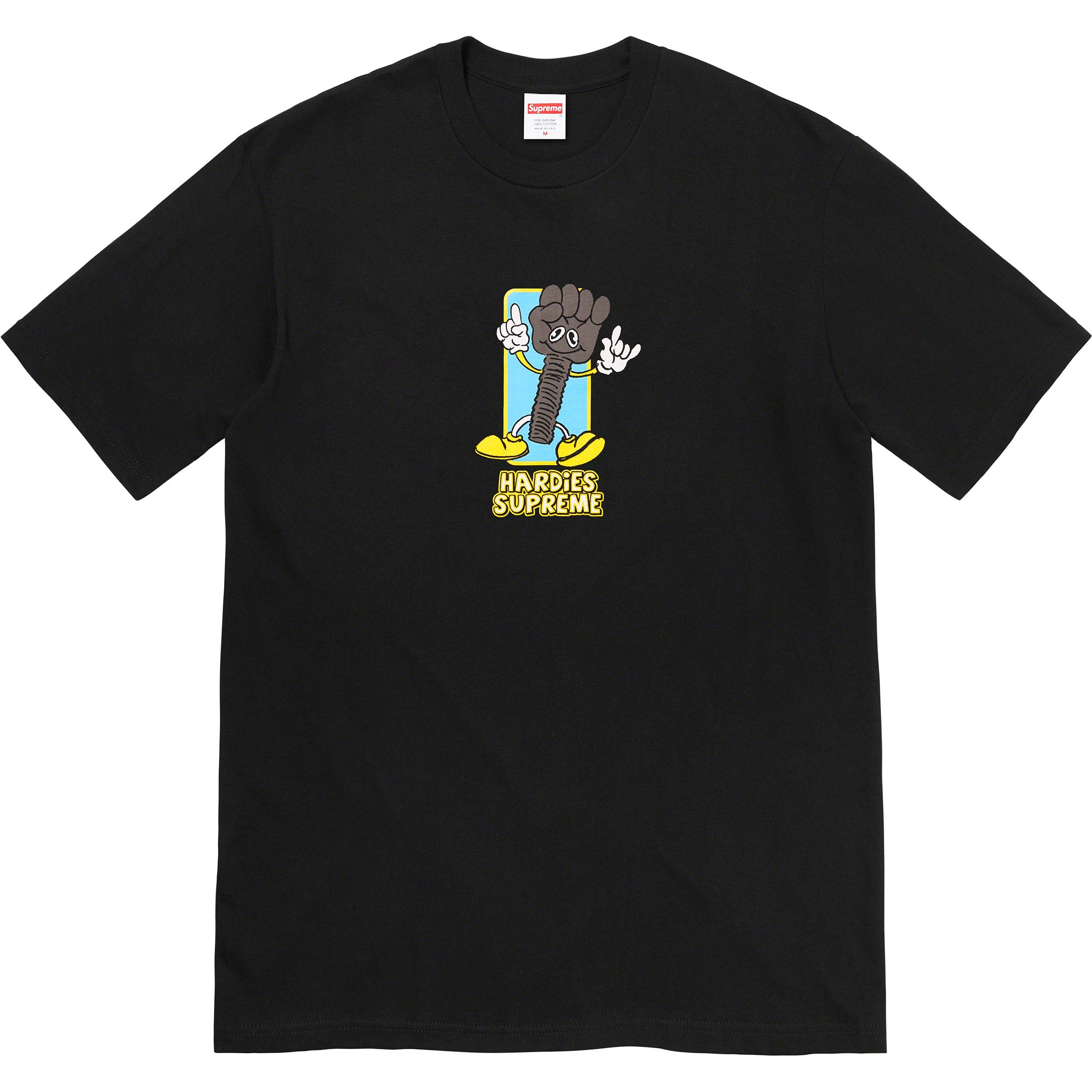 SUPREME - Camiseta Hardies Bolt "Preto" -NOVO- - Pineapple Co. | 100%  Autentico | Itens Exclusivos e Limitados.