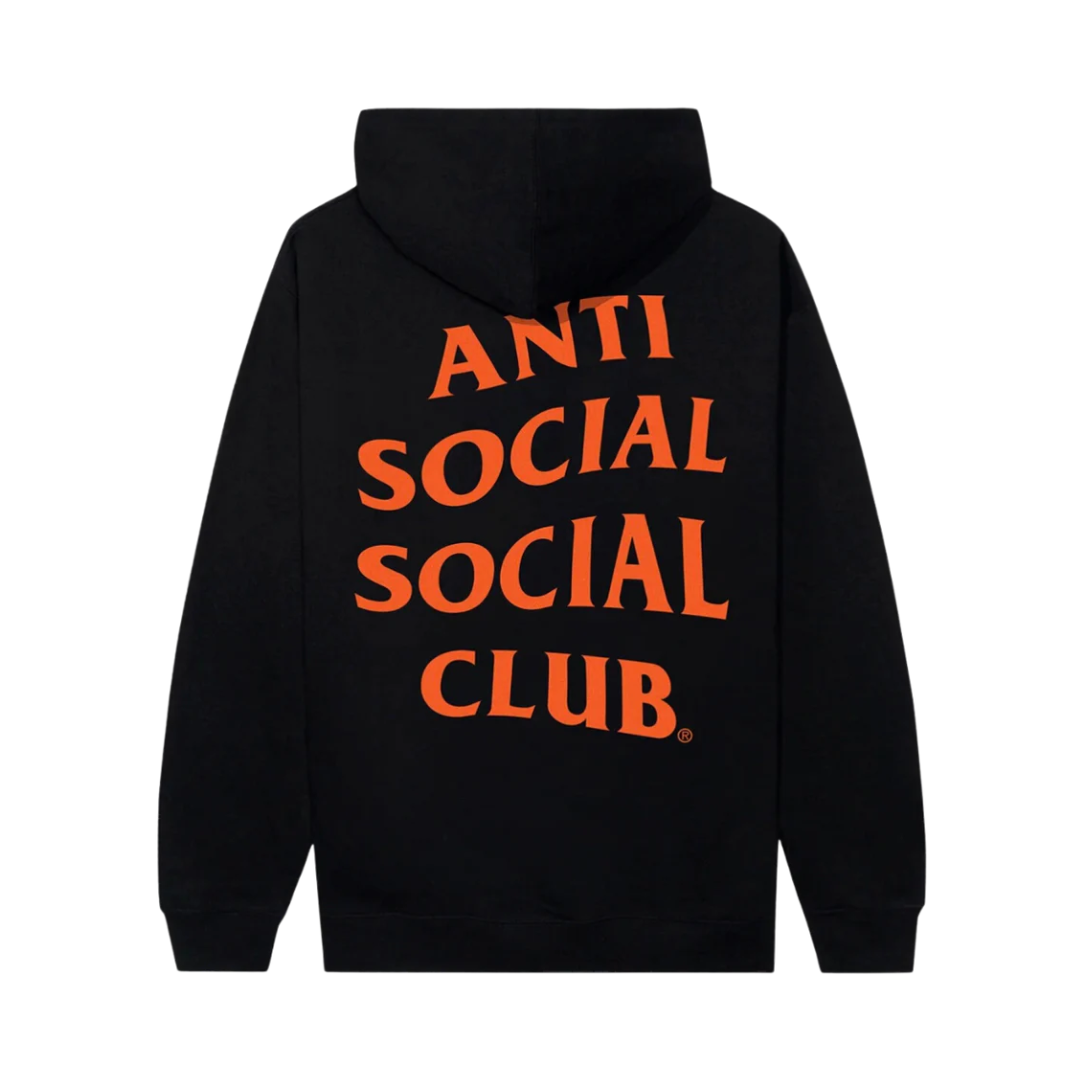 ANTI SOCIAL SOCIAL CLUB Moletom Mind Games "Preto/Laranja" NOVO