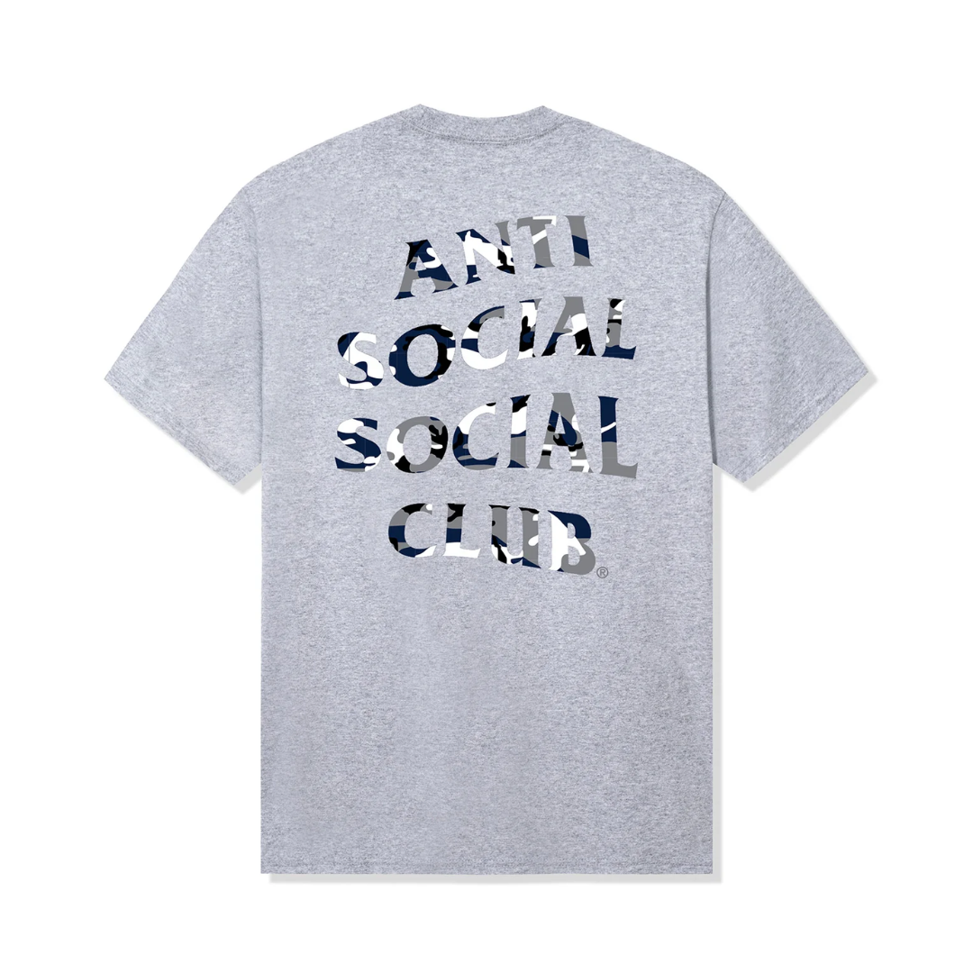 ANTI SOCIAL SOCIAL CLUB Camiseta Pay No Attention "Cinza" NOVO