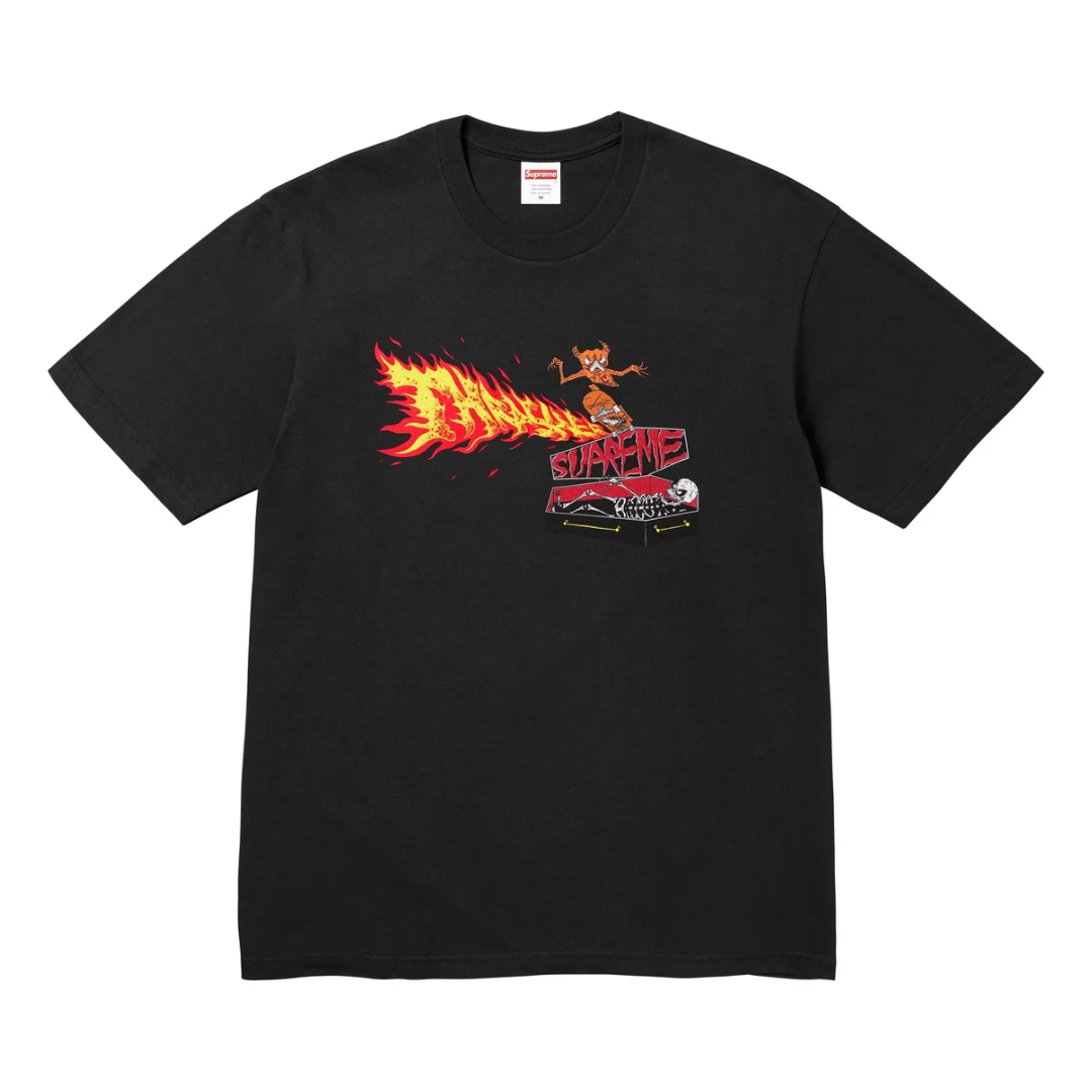 結婚祝い - THRASHER x SUPREME Camiseta  Tail Back 帽子