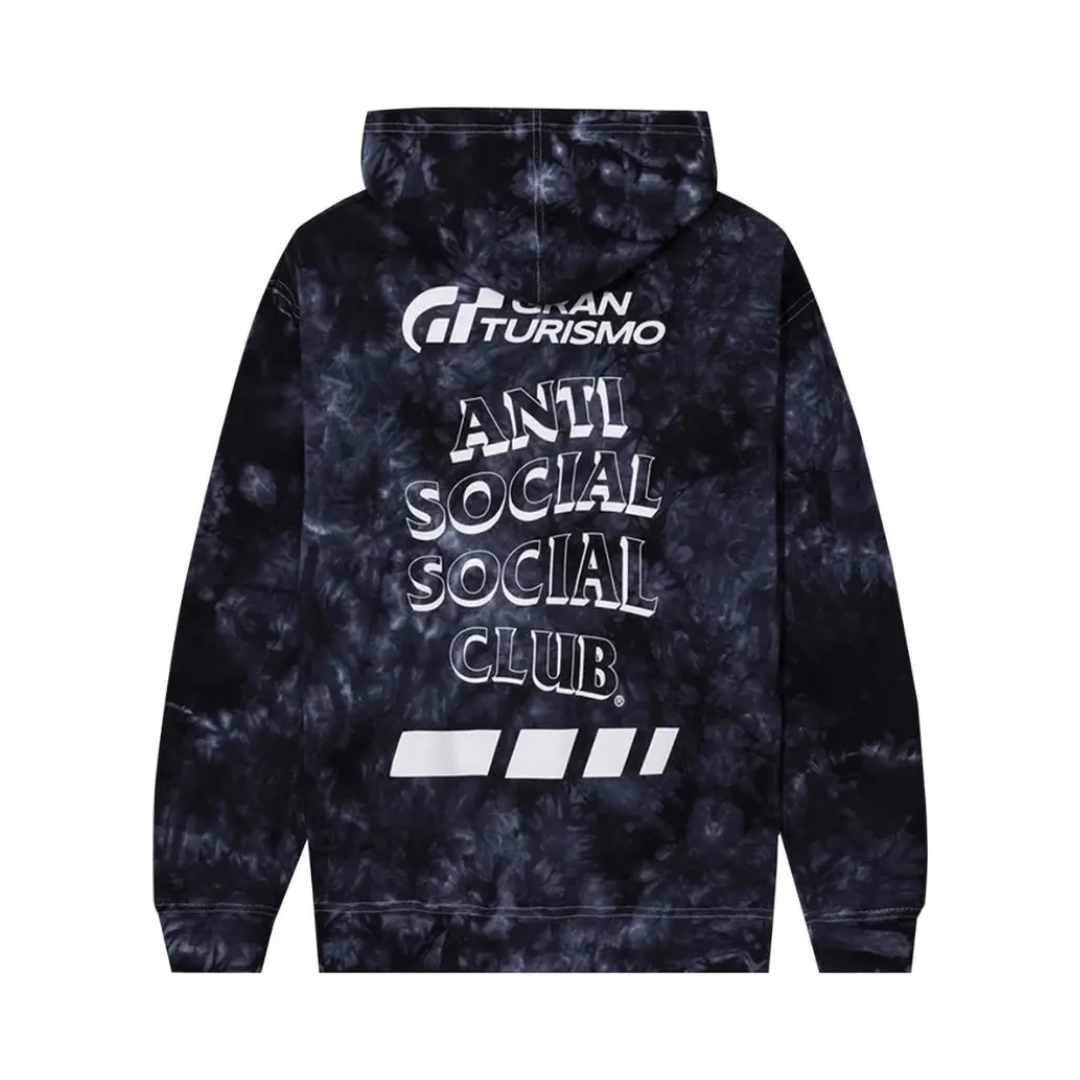 ANTI SOCIAL SOCIAL CLUB x GRAN TURISMO Moletom "TieDye" NOVO