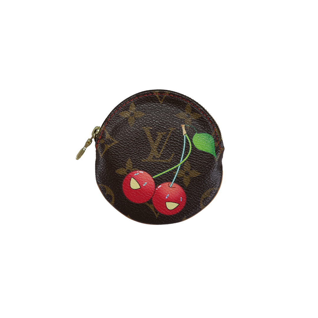LOUIS VUITTON x TAKASHI MURAKAMI - Porta Moeda Cherry 2005 