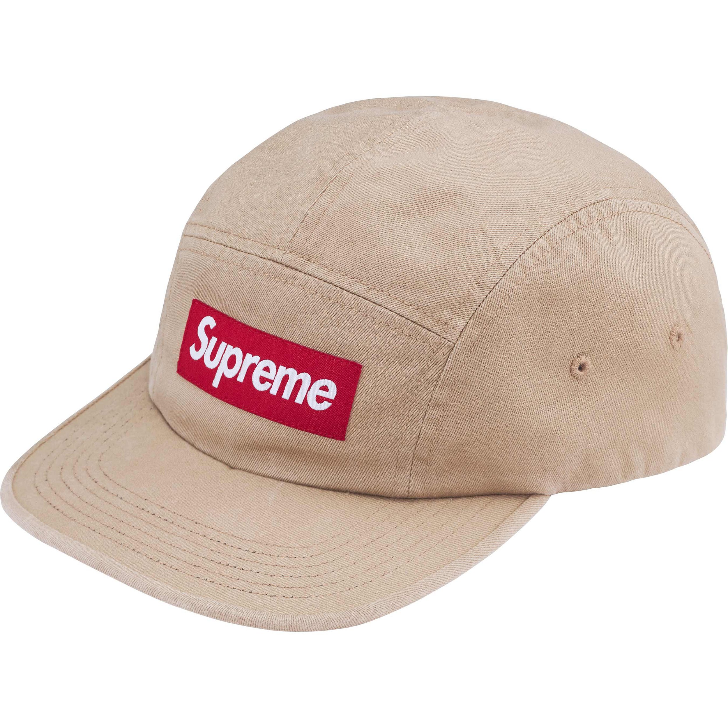 男の子向けプレゼント集結 SUPREME - Boné Washed Chino Twill Camp FW24  帽子