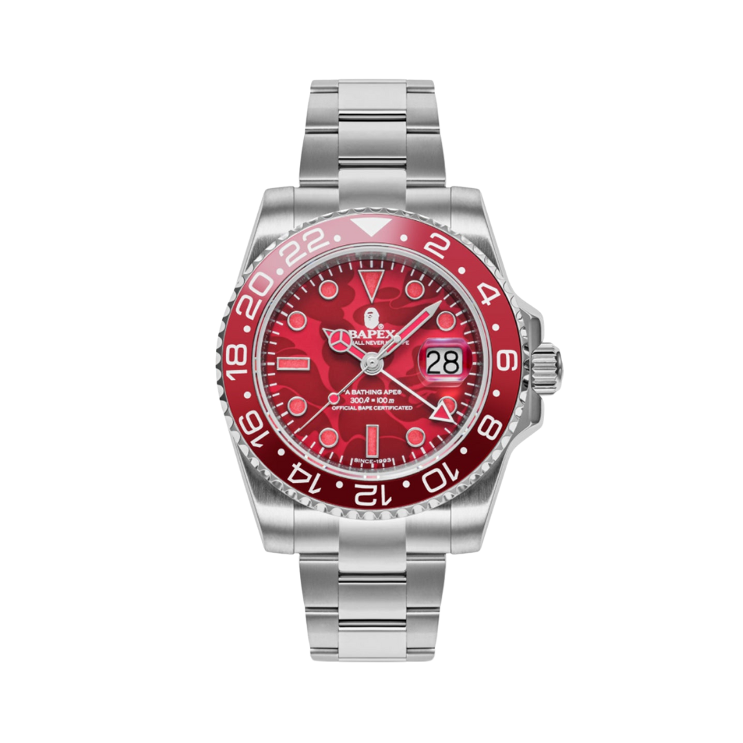 BAPE - Relógio a Bathing Ape Type 2 Bapex 