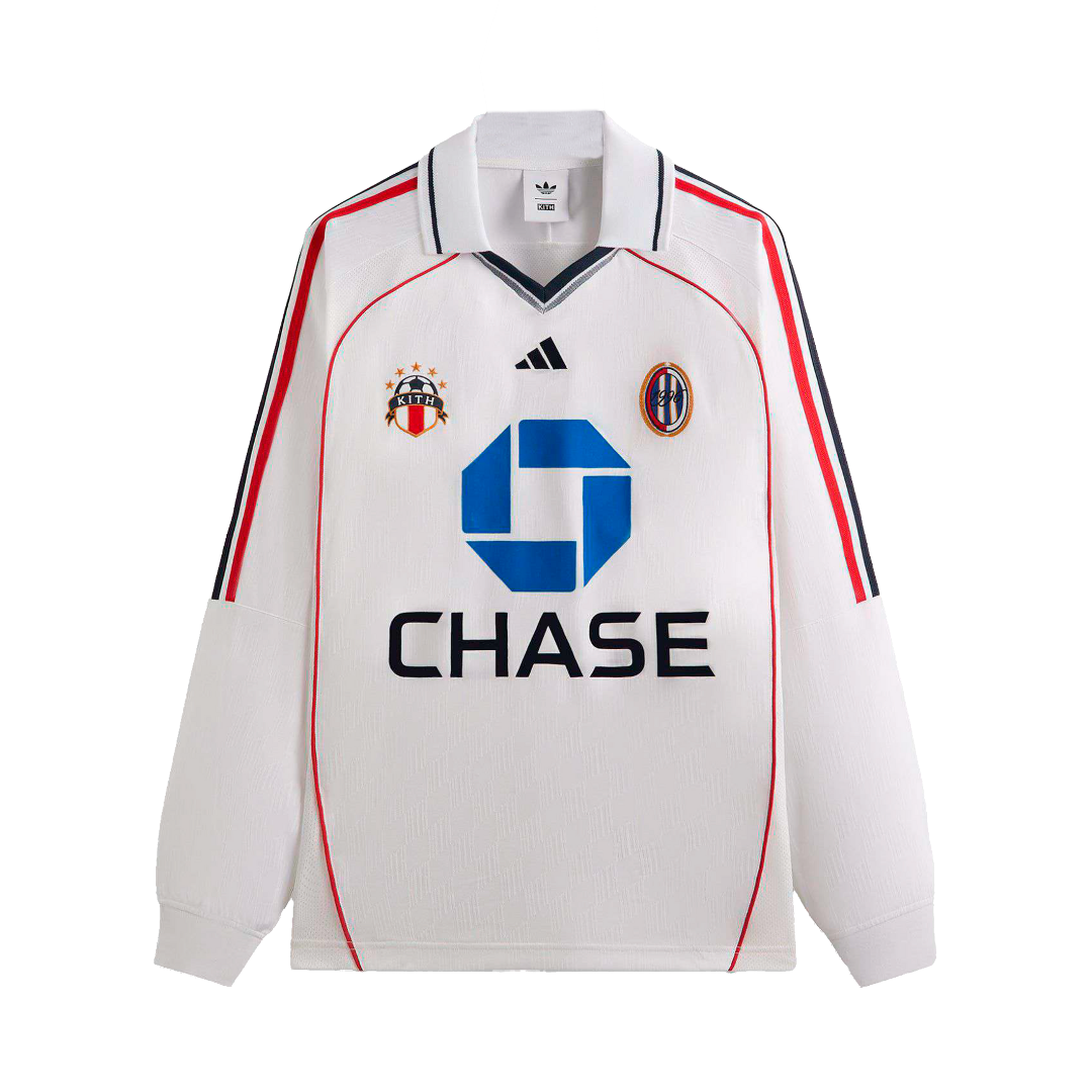 KITH x ADIDAS - Camiseta Jersey Manga Longa Football Chase 
