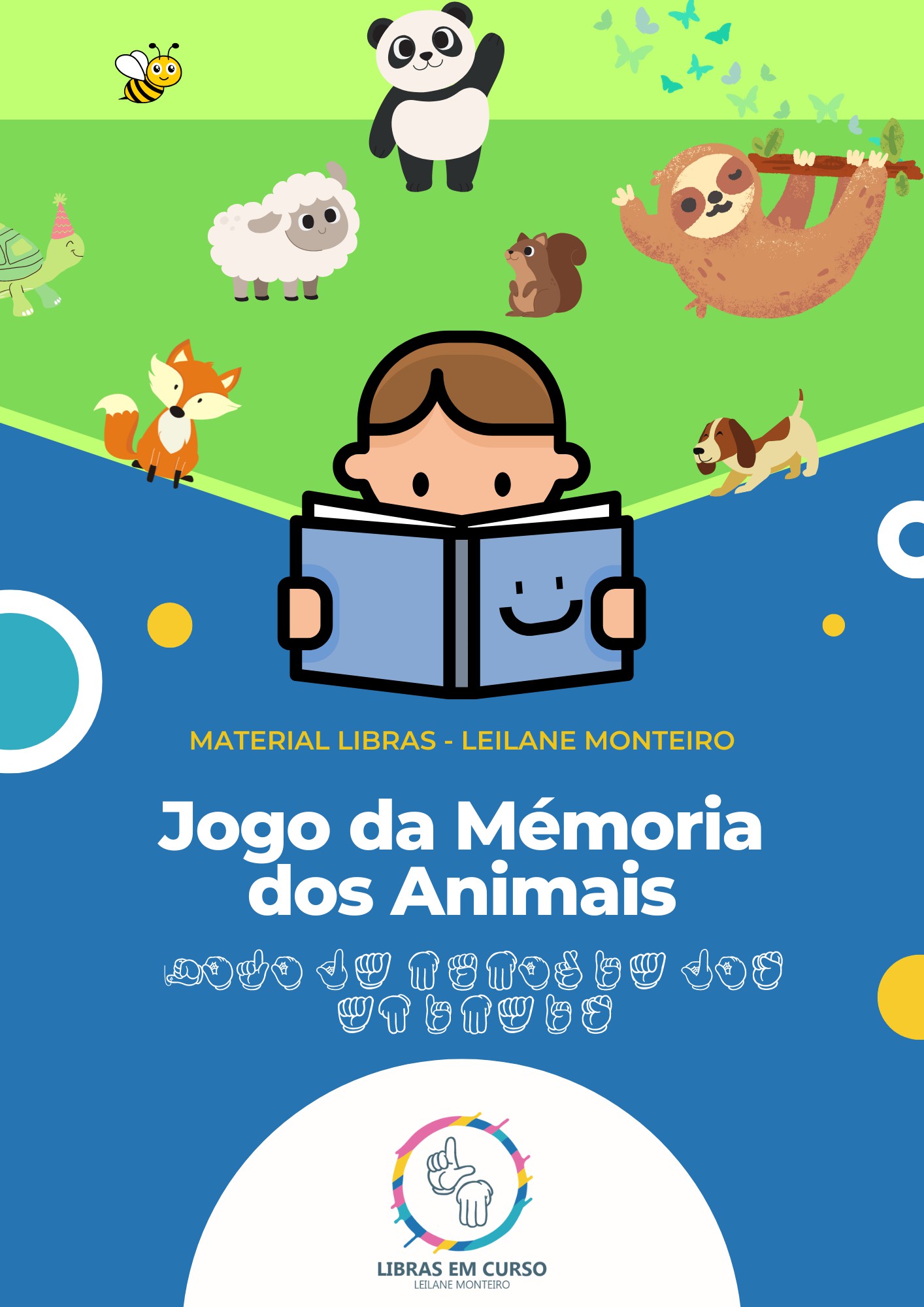 Jogo dos Animais em Libras