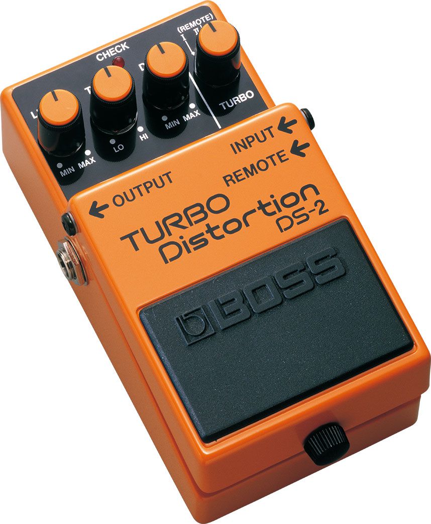 Pedal Boss compacto Turbo Distortion Ds-2 - Music Net Instrumentos