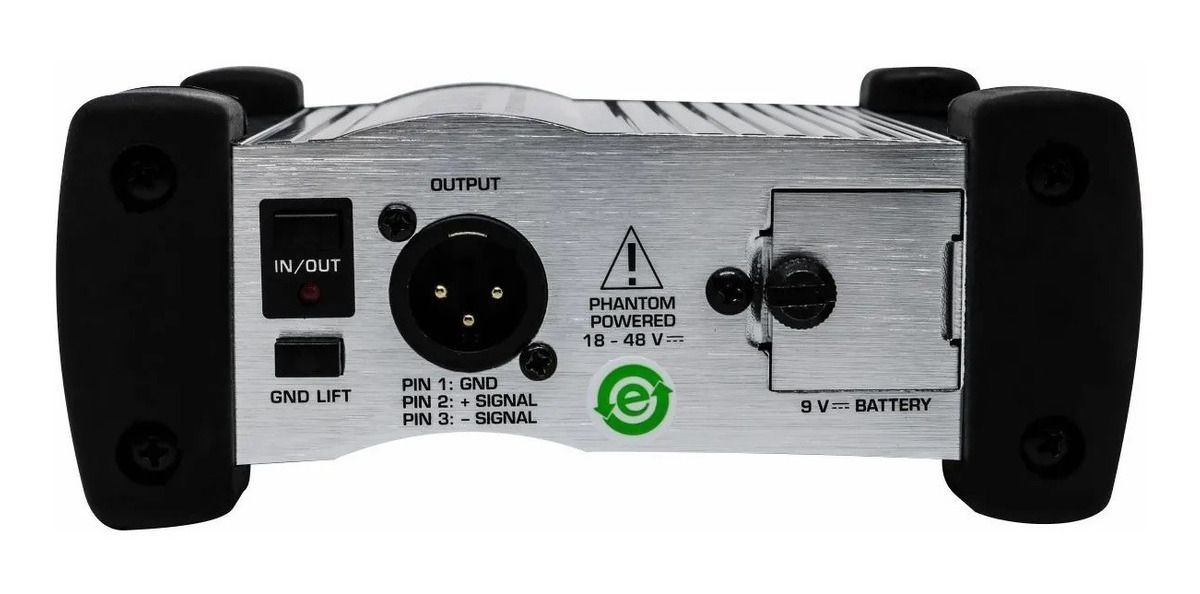 Direct Box Ativo Behringer DI100 Music Net Instrumentos Musicais