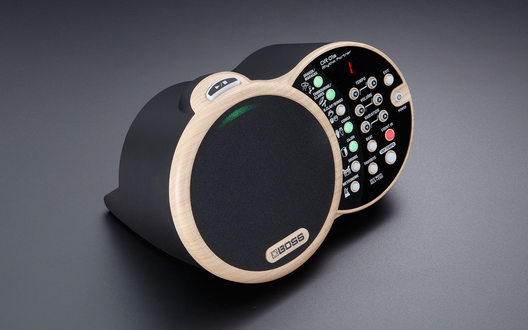 Máquina de Ritmos e Percussão Eletrônica BOSS DR-01S Rhythm