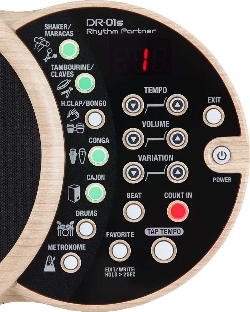 Máquina de Ritmos e Percussão Eletrônica BOSS DR-01S Rhythm