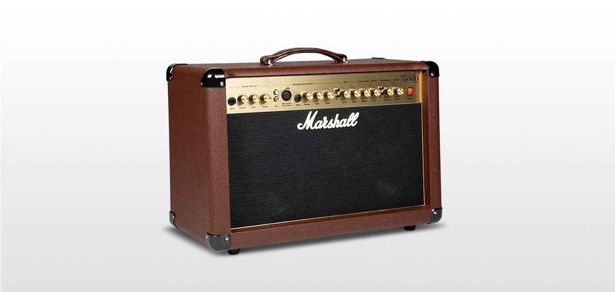 Amplificador Marshall Para Violão AS-50D 50w - Music Net