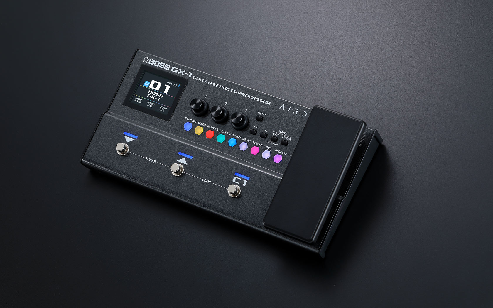 Boss GX-1 Pedaleira Multi-Efeitos Preto | Instrumentos - Music Net