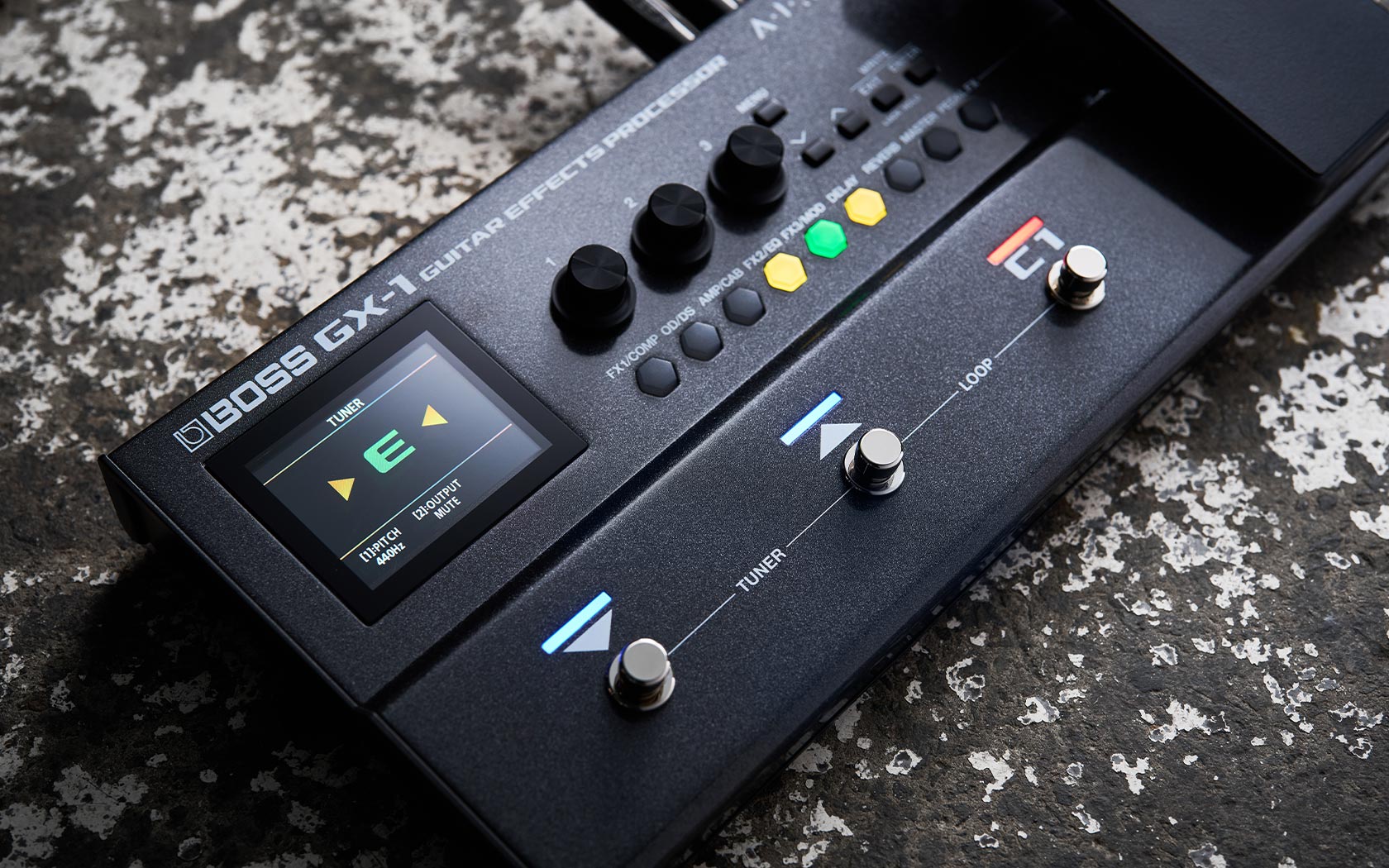 Boss GX-1 Pedaleira Multi-Efeitos Preto | Instrumentos - Music Net