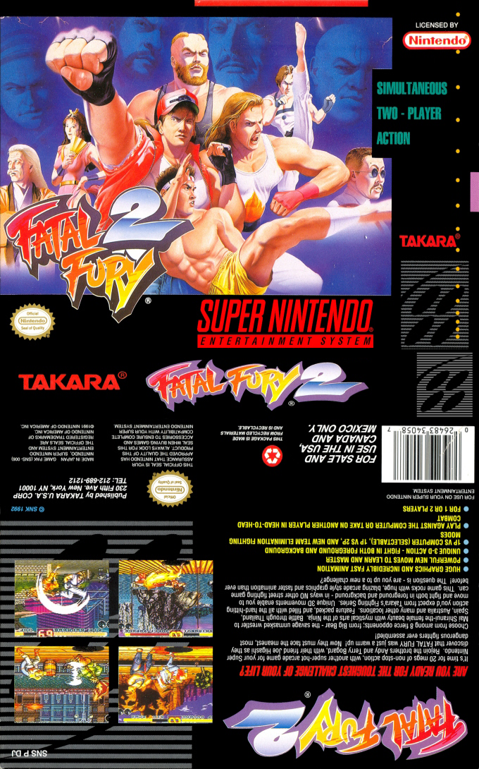 Fatal Fury 2 [Super Nintendo] 