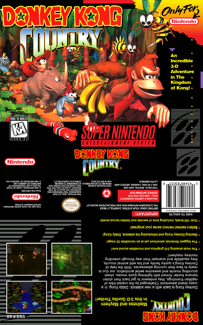 Jogo Donkey Kong Country no Jogos 360