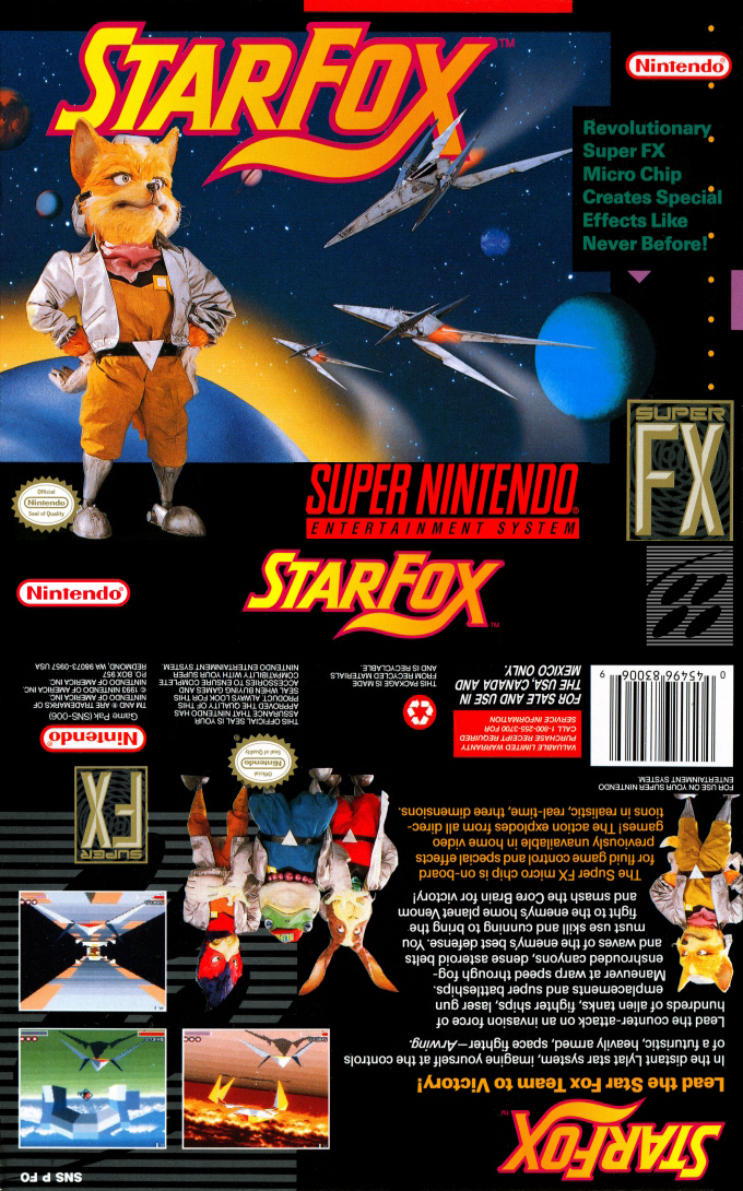 Star Fox - Super Nintendo