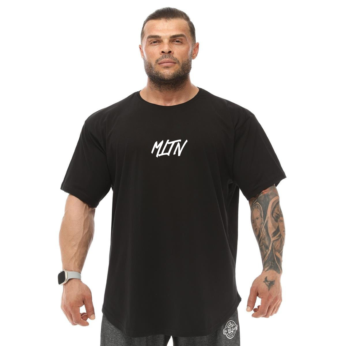 Camiseta Oversized Masculina Larga Para Treino e Academia