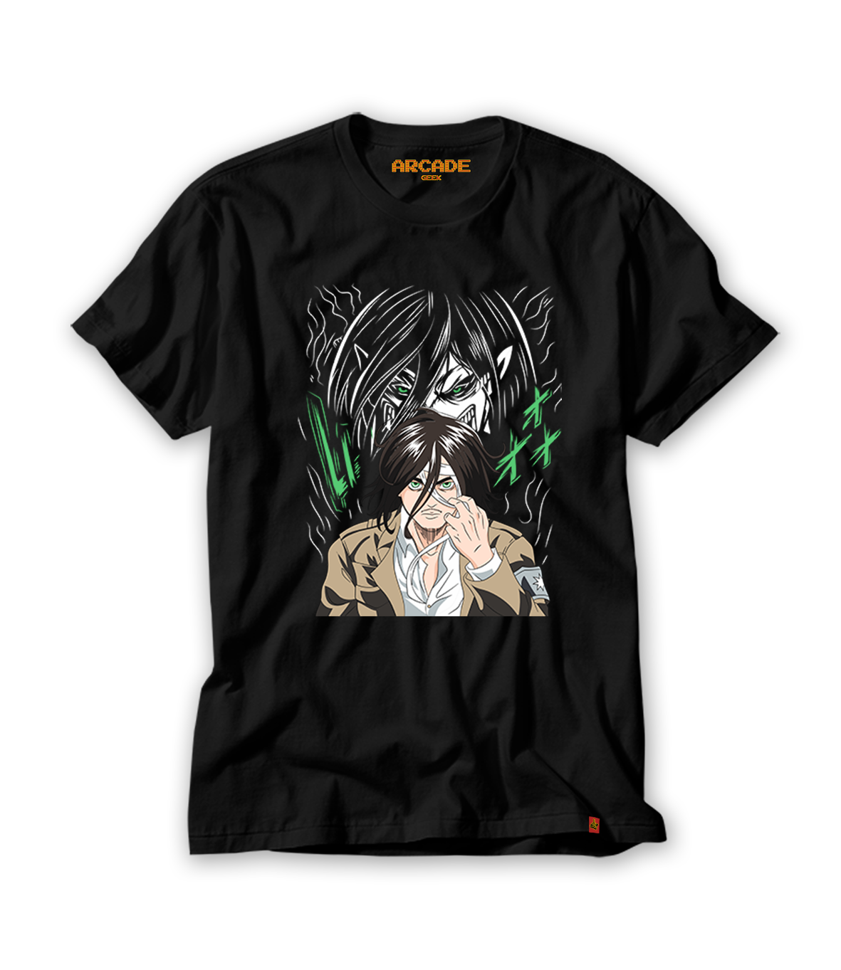 Camiseta Camisa Personalizada Anime Ataque dos Titãs 03