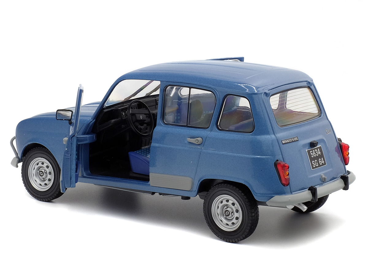 Renault 4L GTL Clan 1:18 Solido Azul - 19 anos! Loja on-line de