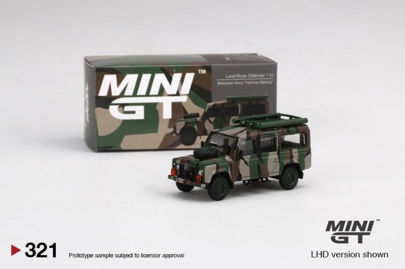 MiniGT Land Rover Defender 110 チェイス2台 MiniGT Land Rover