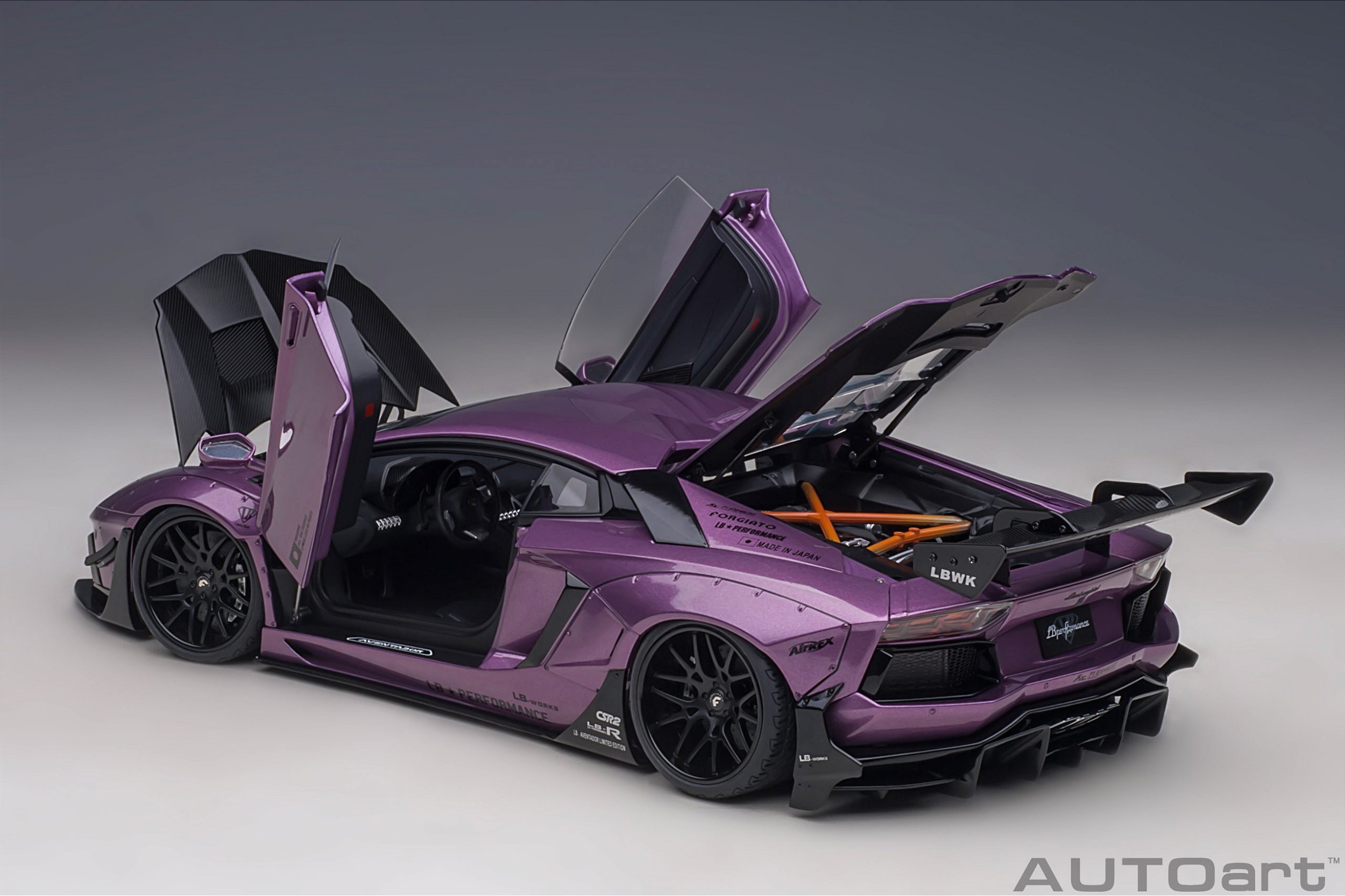 自動車 AUTOart 1/18 Lamborghini LB Performance Lamborghini Aventador Limited Edition LB-Works 1:18 Autoart