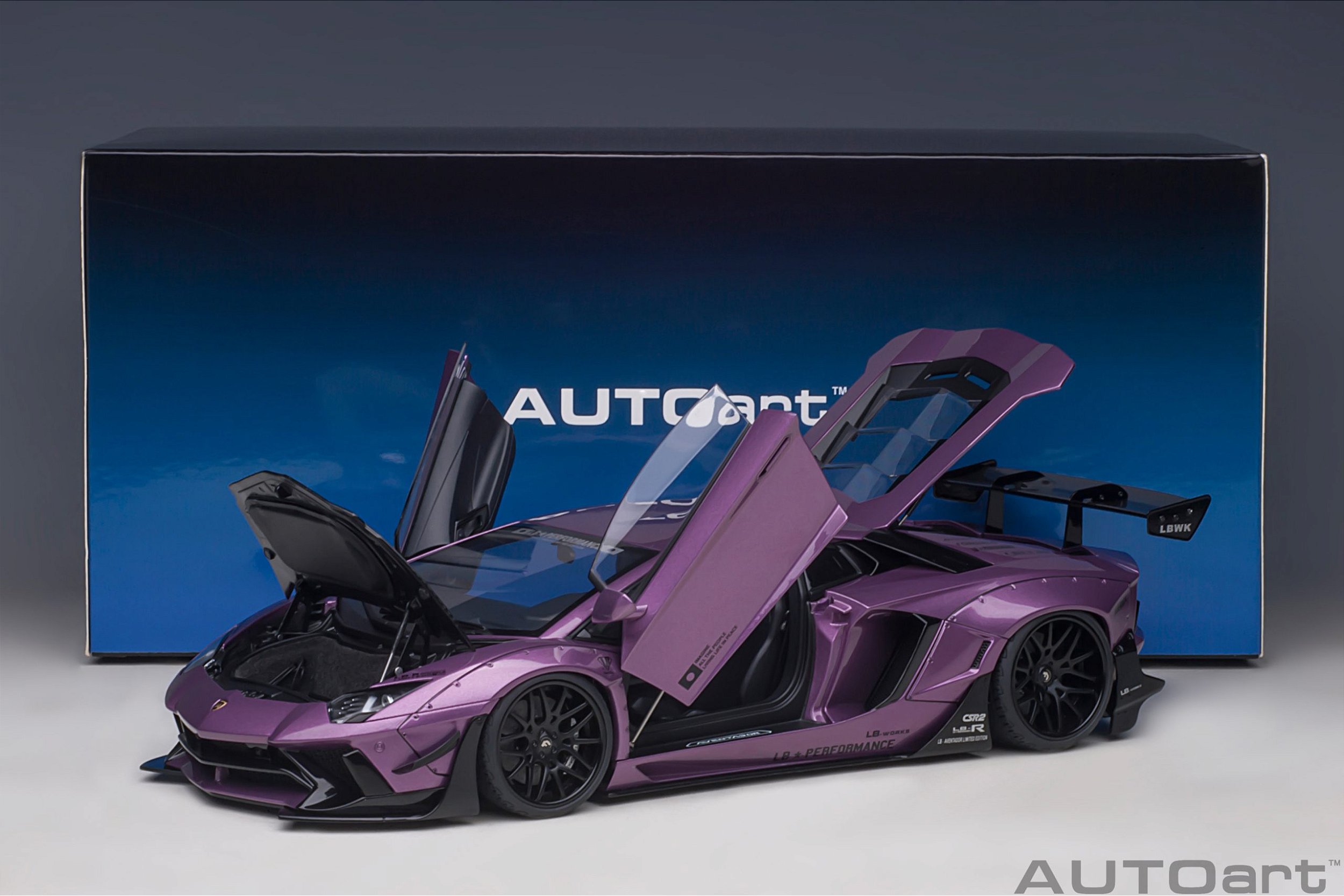 自動車 AUTOart 1/18 Lamborghini LB Performance Lamborghini Aventador Limited Edition LB-Works 1:18 Autoart