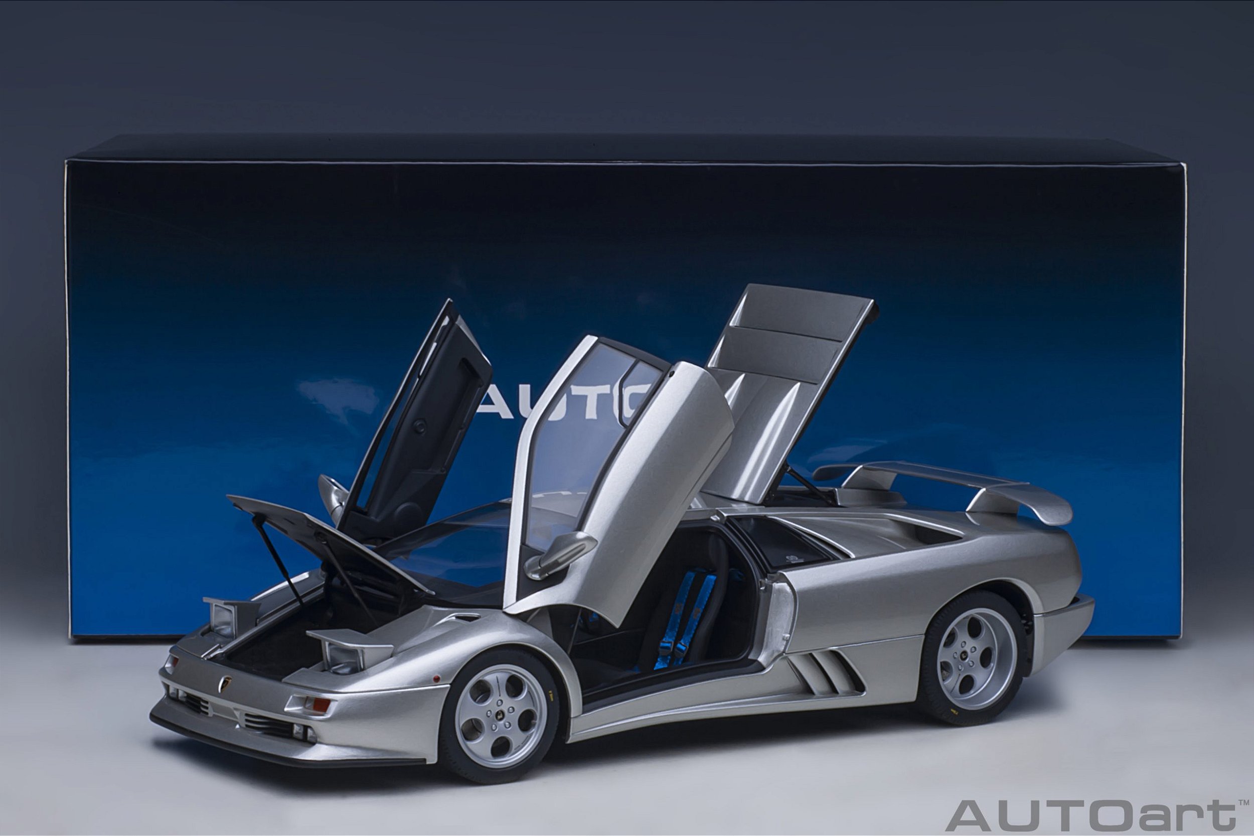Lamborghini Diablo SE30 Jota 1:18 Autoart Cinza - 20 anos! Loja on