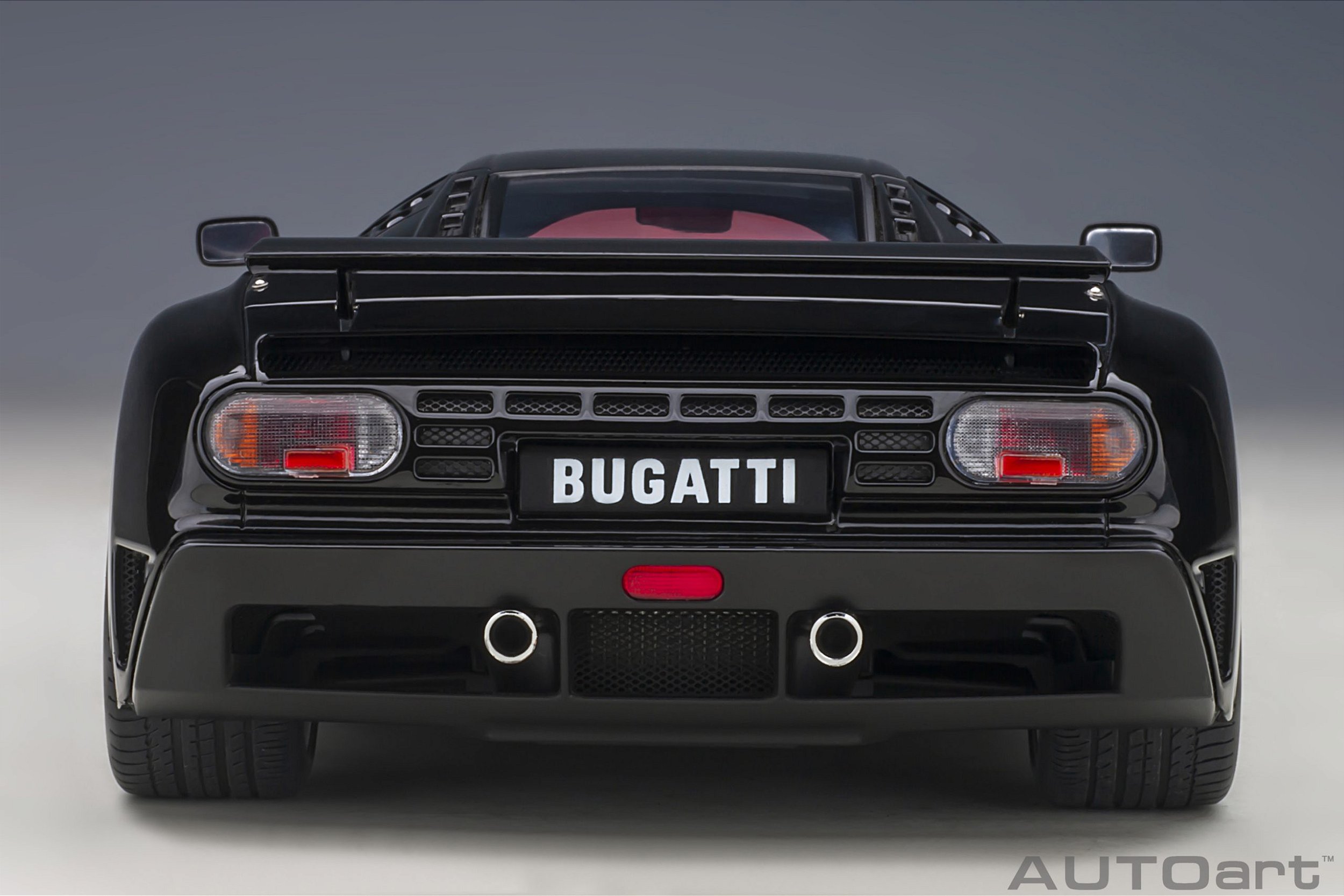 Bugatti EB110 SS 1:18 Autoart Preto - 20 anos! Loja on-line de