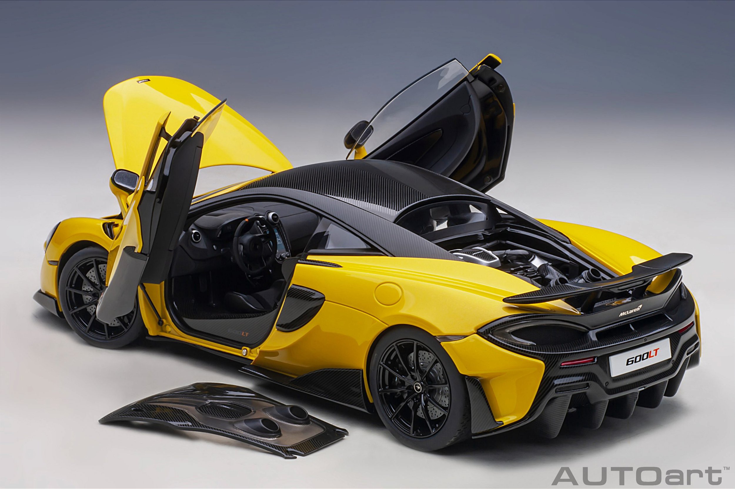 オートアート McLAREN 600LT 1/18 ミニカー Y0950 McLaren 600LT 1:18 Autoart Amarelo - 20 anos! Loja on-line de